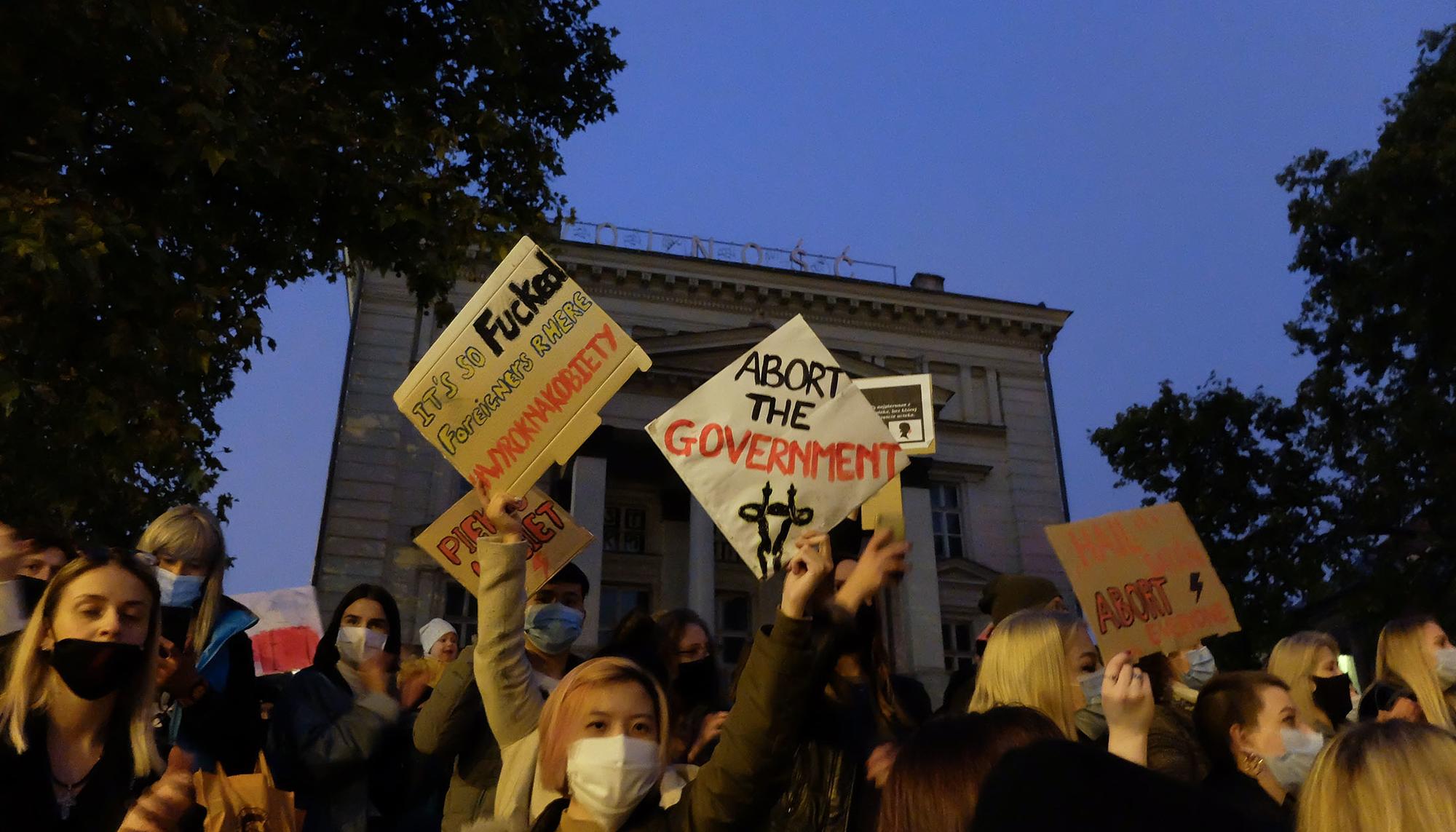 Manifestacion aborto Poznan - 3
